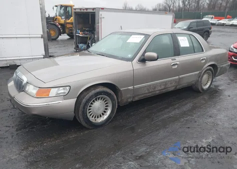 2001 Mercury Grand Marquis Ls z USA, uszkodzony, nr VIN 2MEFM75W31X613347